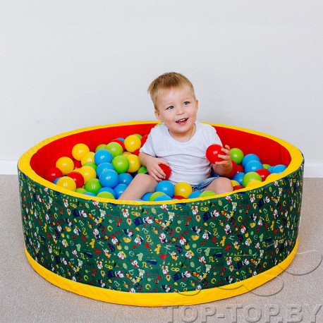 Надувной бассейн с шариками